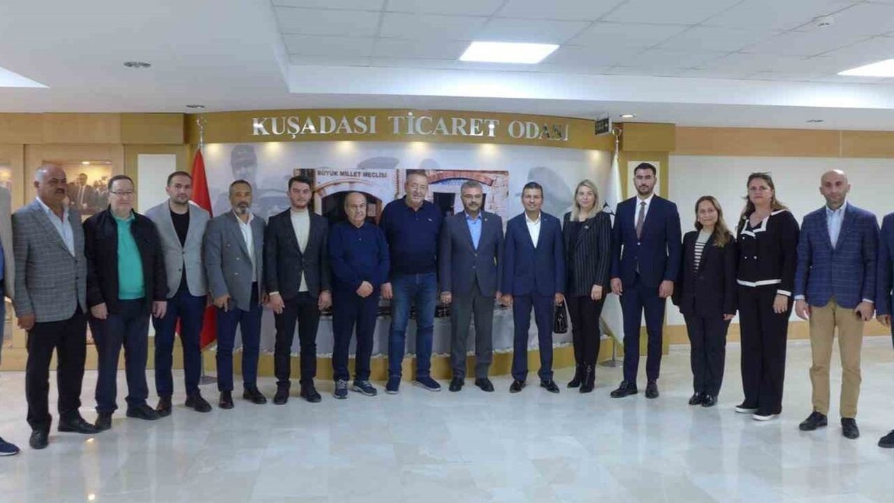 Kuşadası Ticaret Odası, Turizm Sorunlarını İletmek İçin Milletvekili Özmen’i Ağırladı