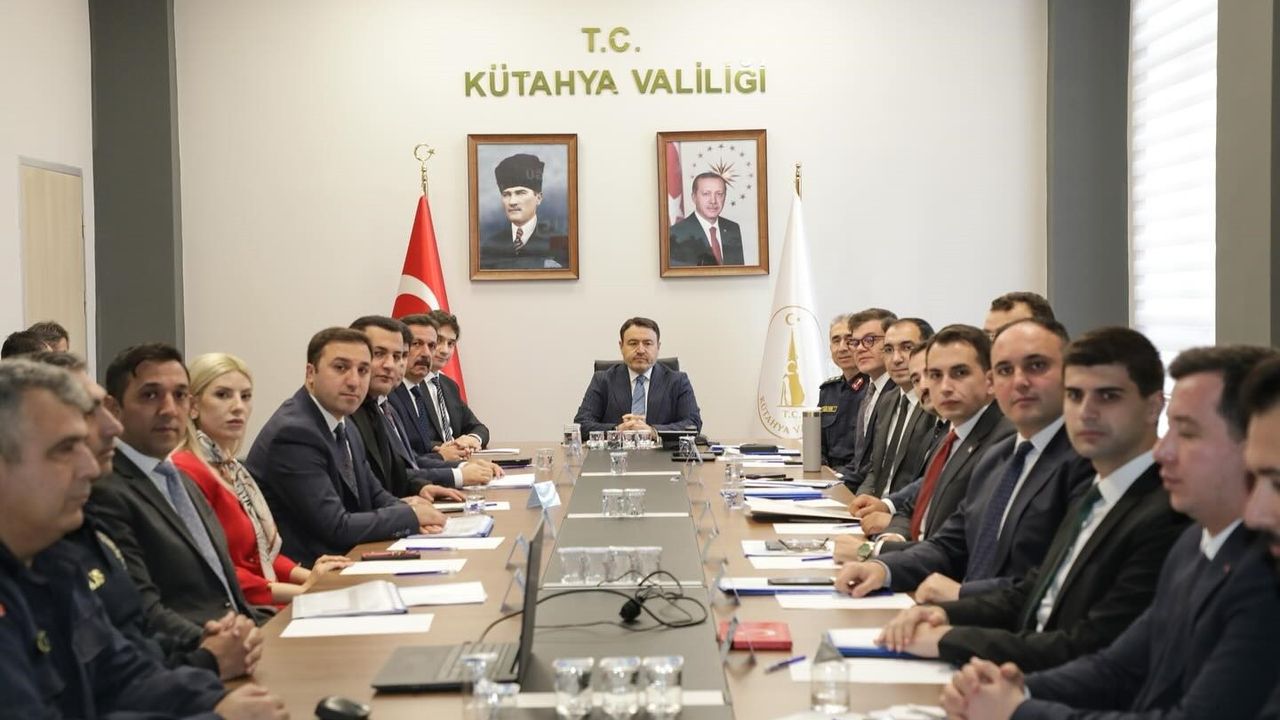 Kütahya'da Güvenlik Toplantısı