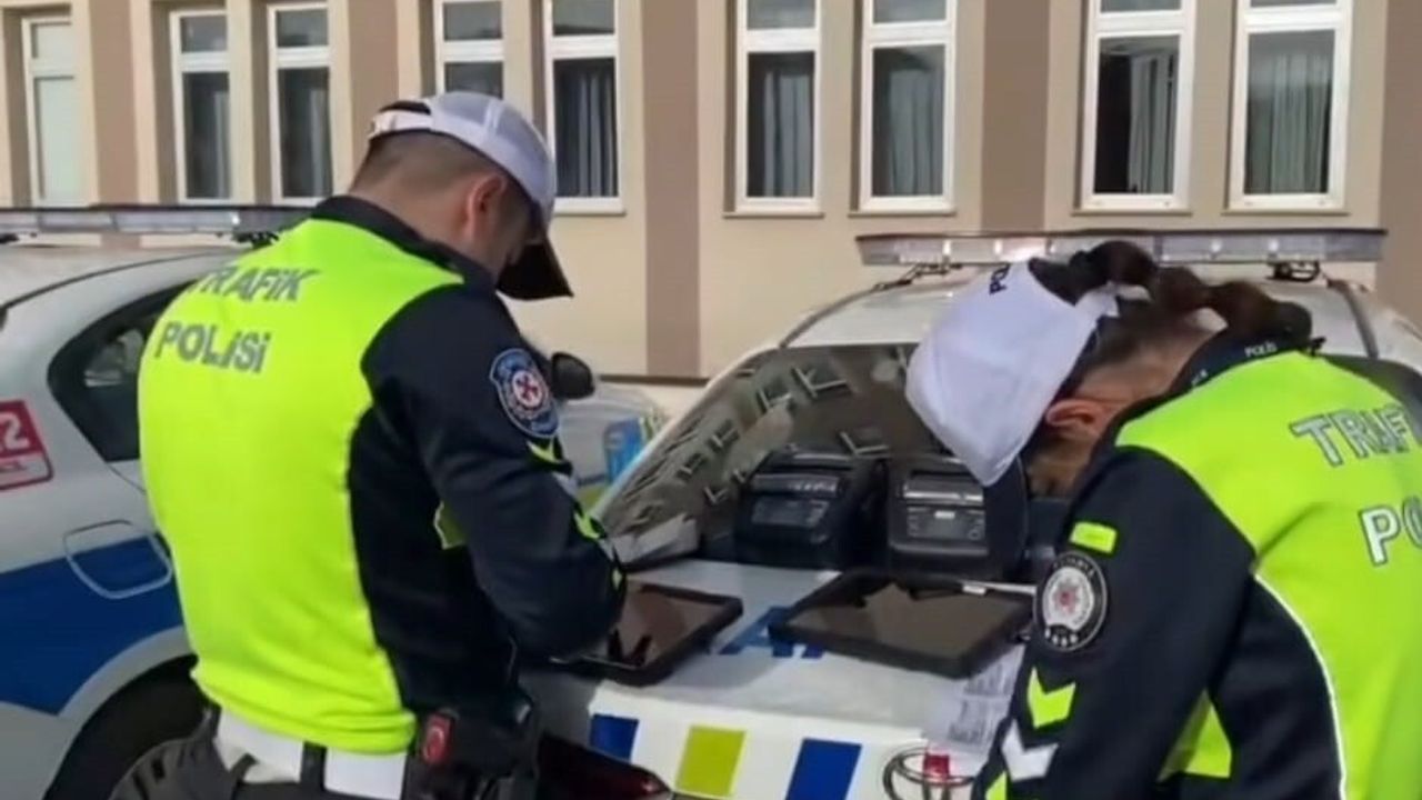 Kütahya'da Okul Servislerine Güvenlik Denetimi