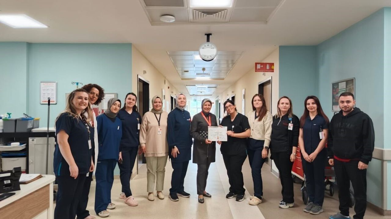 Kütahya Şehir Hastanesi'nde El Hijyeni Başarısı