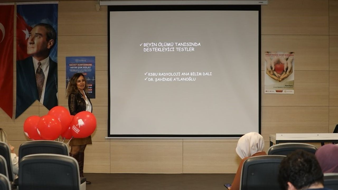 Kütahya Şehir Hastanesi'nde Organ Bağışı Haftası Semineri