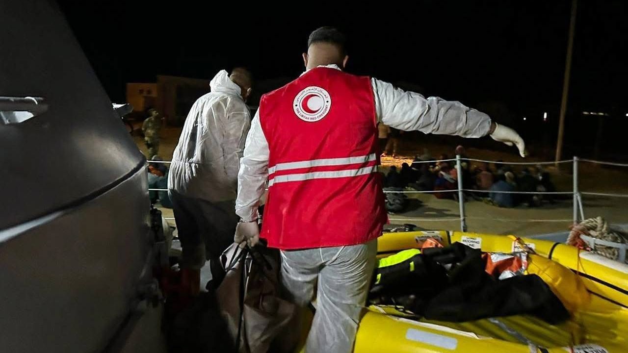 Libya Açıklarında Göçmen Tekneleri Alabora Oldu