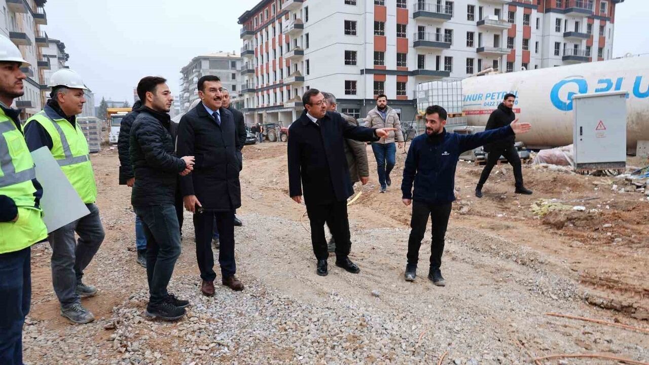 Malatya'da İnşaat Faaliyetleri Hız Kazanıyor