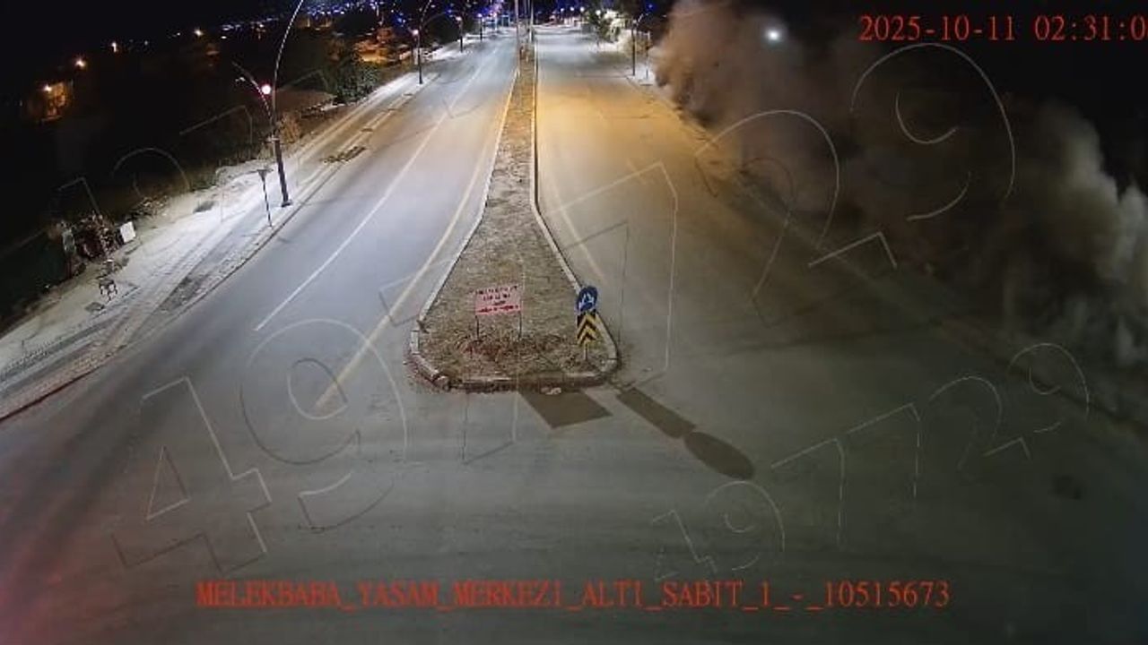 Malatya'da Trafik Kazaları KGYS Kameralarına Yansıdı