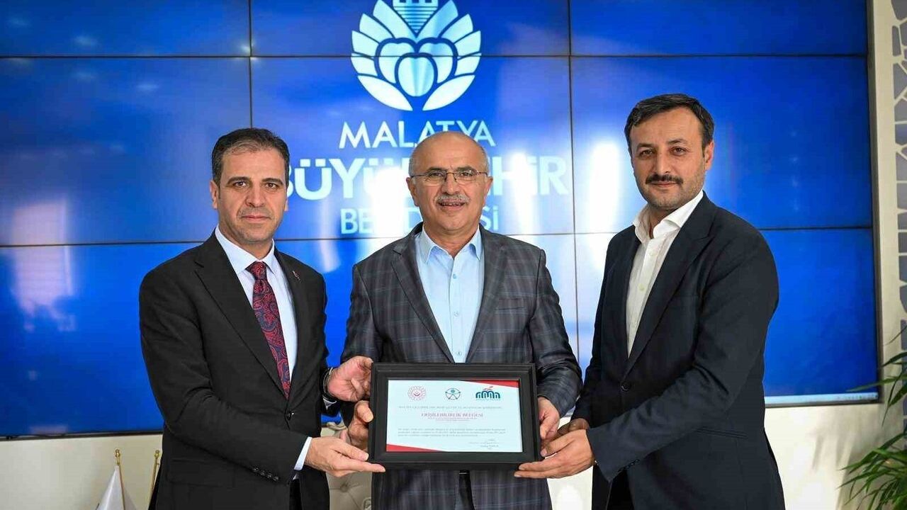 Malatya'da Trambüsler Erişilebilirlik Belgesi Aldı