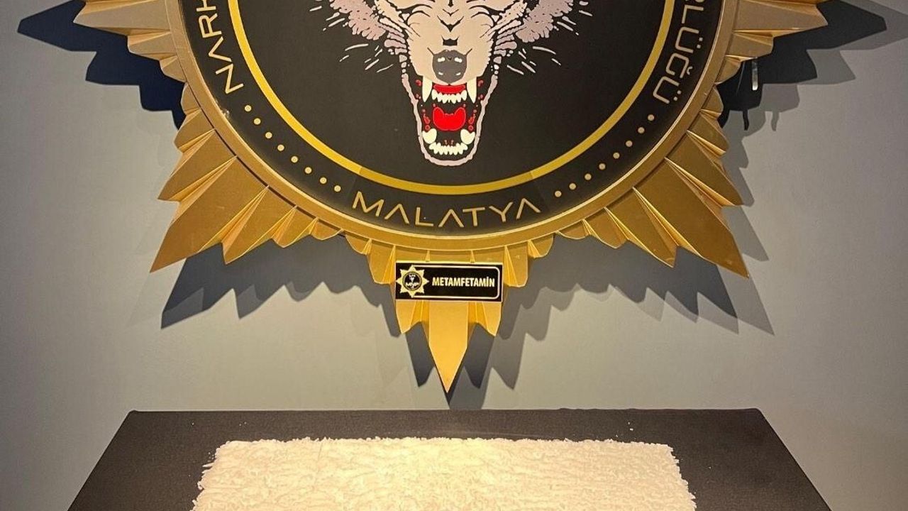 Malatya'da Uyuşturucu Operasyonu