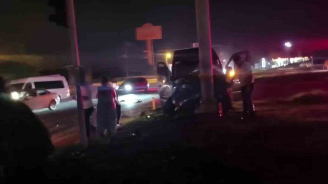 Manavgat’ta Trafik Kazası: 4 Yaralı