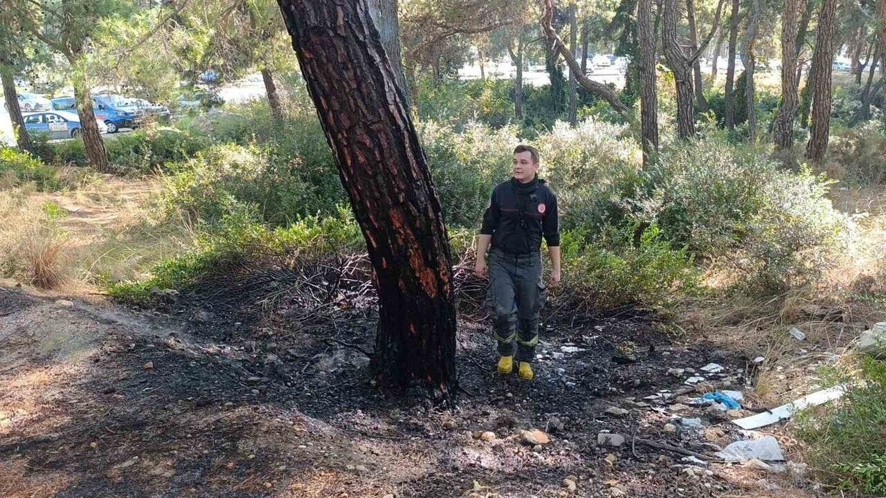 Manavgat'ta Yangın Vatandaşların Müdahalesi ile Söndürüldü