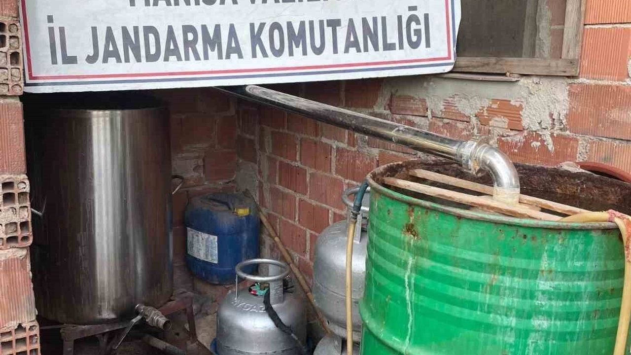 Manisa'da Sahte İçki Operasyonu
