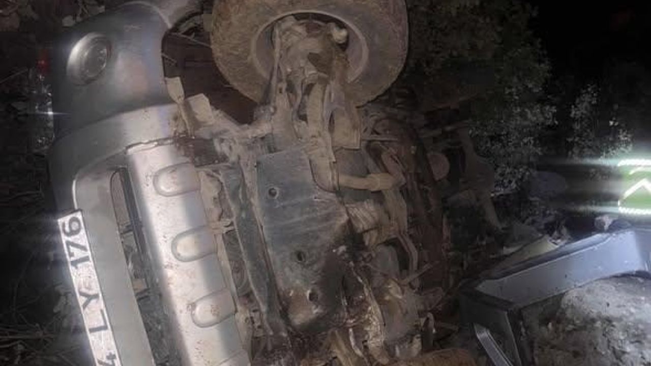 Mardin'de Kontrolden Çıkan Pikap Devrildi: 6 Yaralı