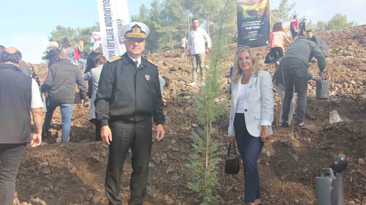 Marmaris, 11 Kasım’da 3 Bin Fidan Dikeyerek Geleceğe Nefes Oldu