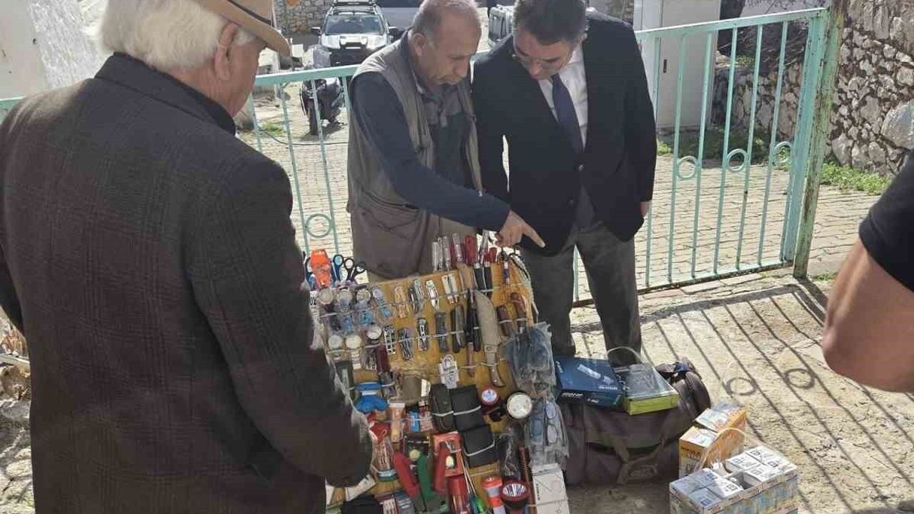 Marmaris Kaymakamı Nurullah Kaya'dan Taşlıca Ziyareti