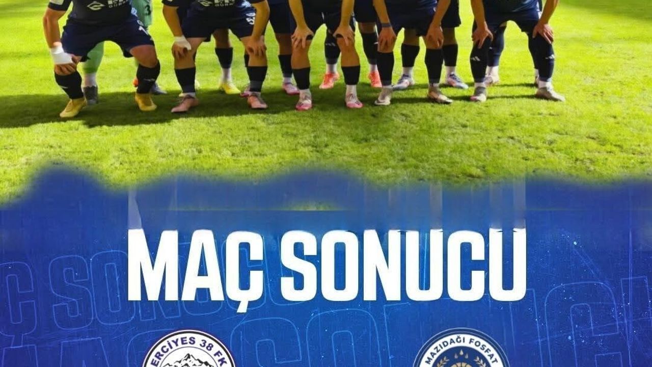 Mazıdağı Fosfatspor Beraberlik Alarak 1 Puan Kazandı
