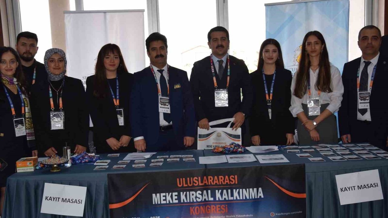 Meke Kırsal Kalkınma Kongresi Karapınar'da Gerçekleşti