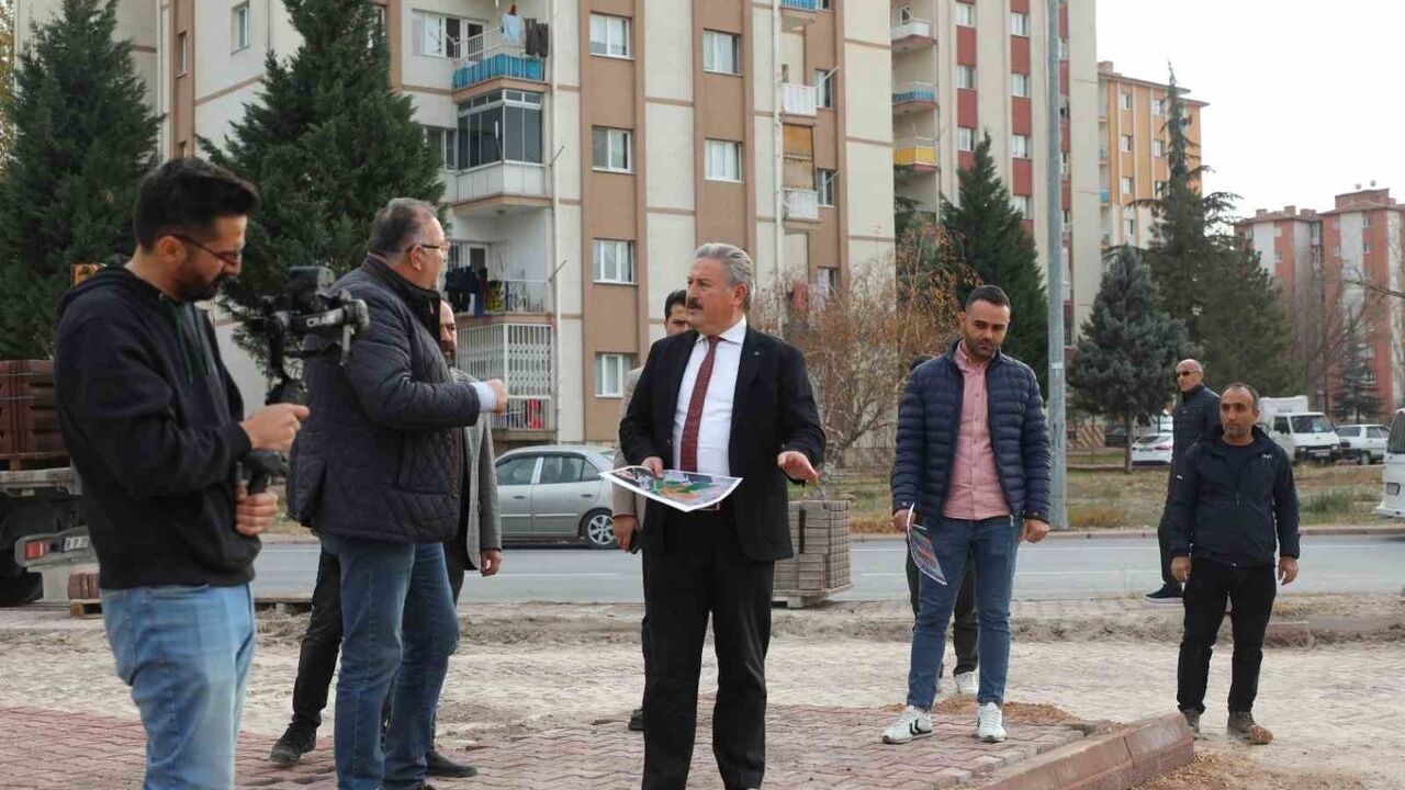 Melikgazi Belediyesi'nden 30 Ağustos Mahallesi'nde Yeni Park Projesi