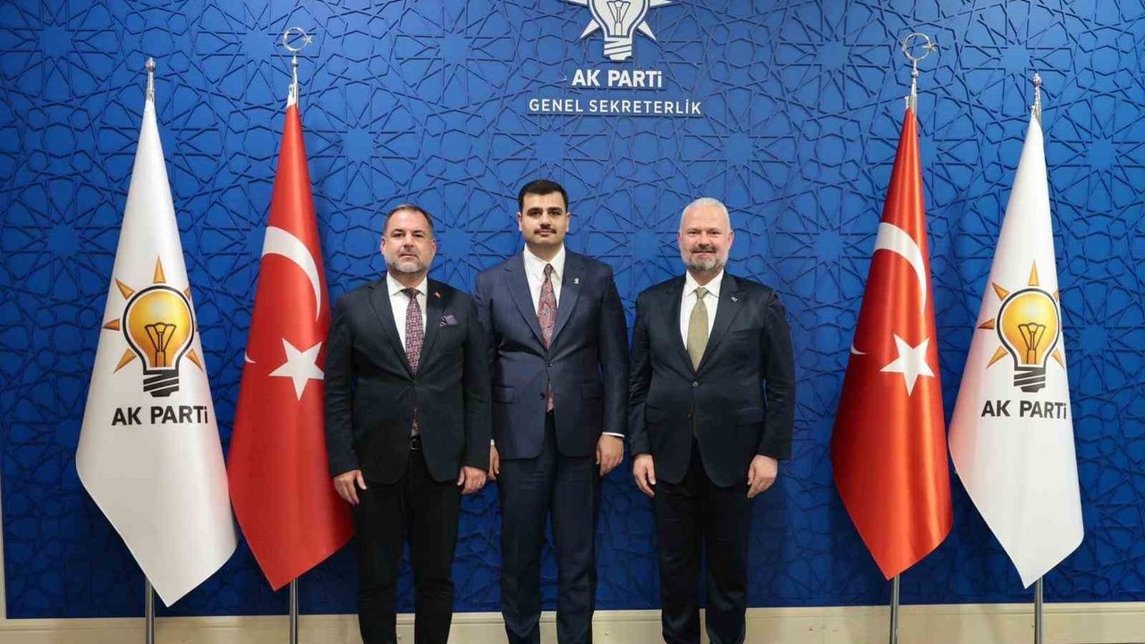 Menemen Belediye Başkanı Aydın Pehlivan Ankara'da