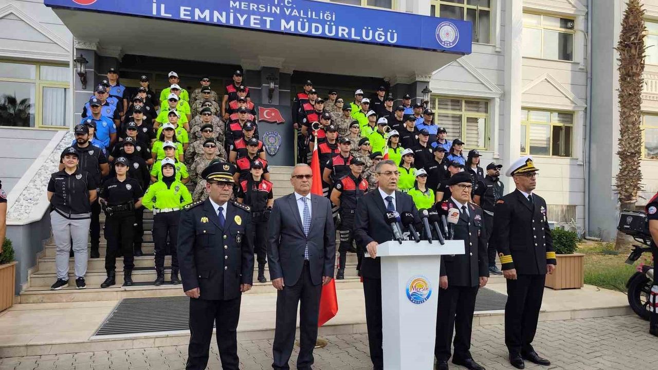 Mersin Valisi Atilla Toros'tan Uyuşturucu İle Mücadele Açıklamaları