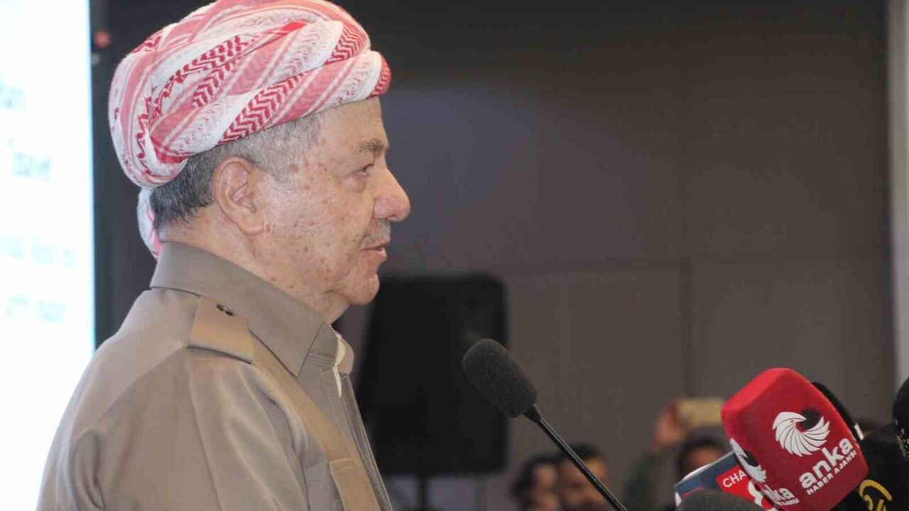 Mesut Barzani Şırnak'ta Uluslararası Sempozyuma Katıldı