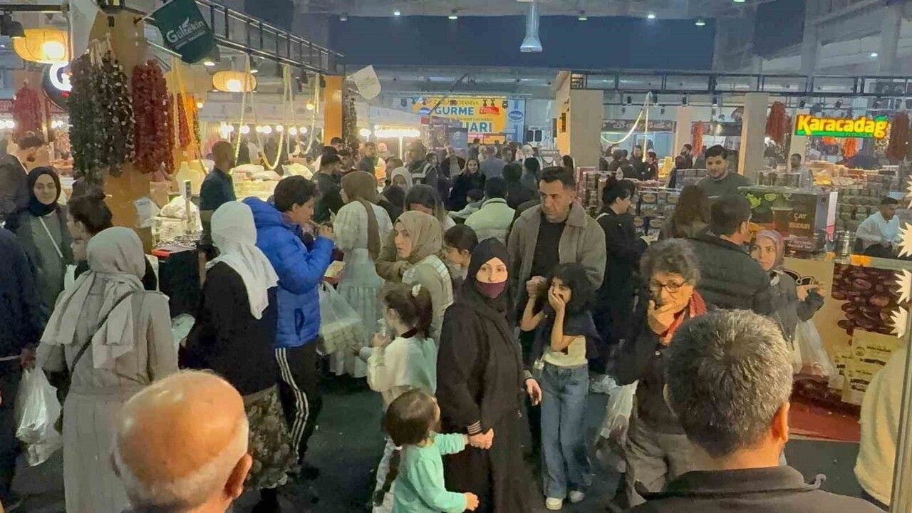 Mezopotamya Gurme Fuarı'nın Son Gün Yoğunluğu