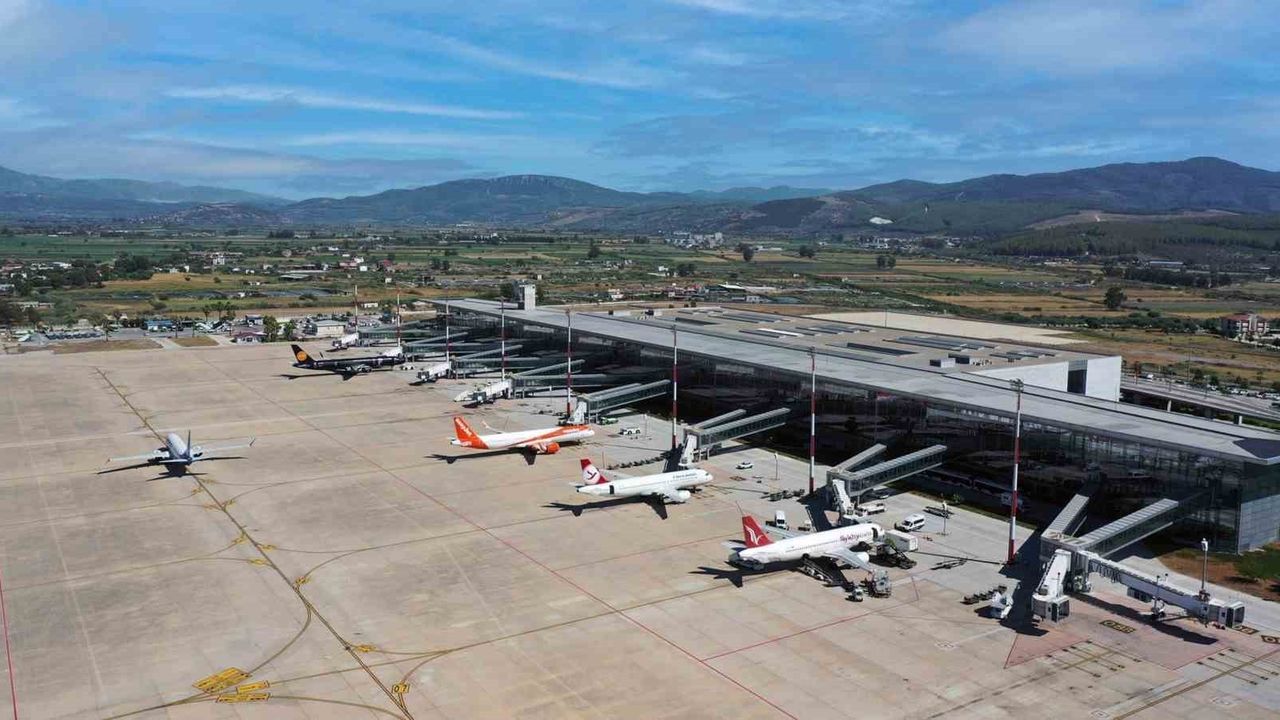 Milas-Bodrum Havalimanı 10 Ayda 4 Milyon Yolcuya Ulaştı