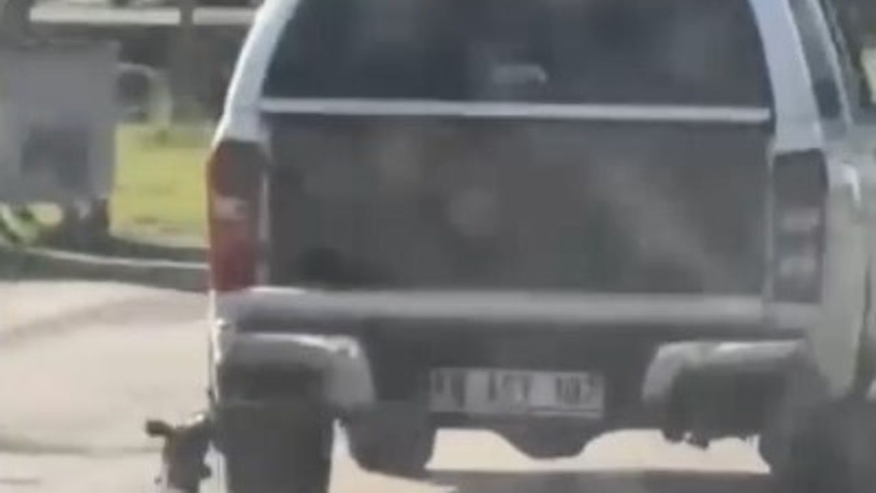 Milas’ta Sürüklenen Köpek İçin 2 Gözaltı