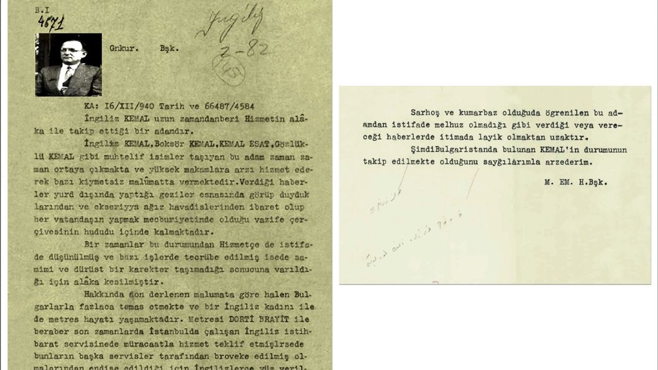 MİT'ten 'İngiliz Kemal' Hakkında Yeni Belgeler