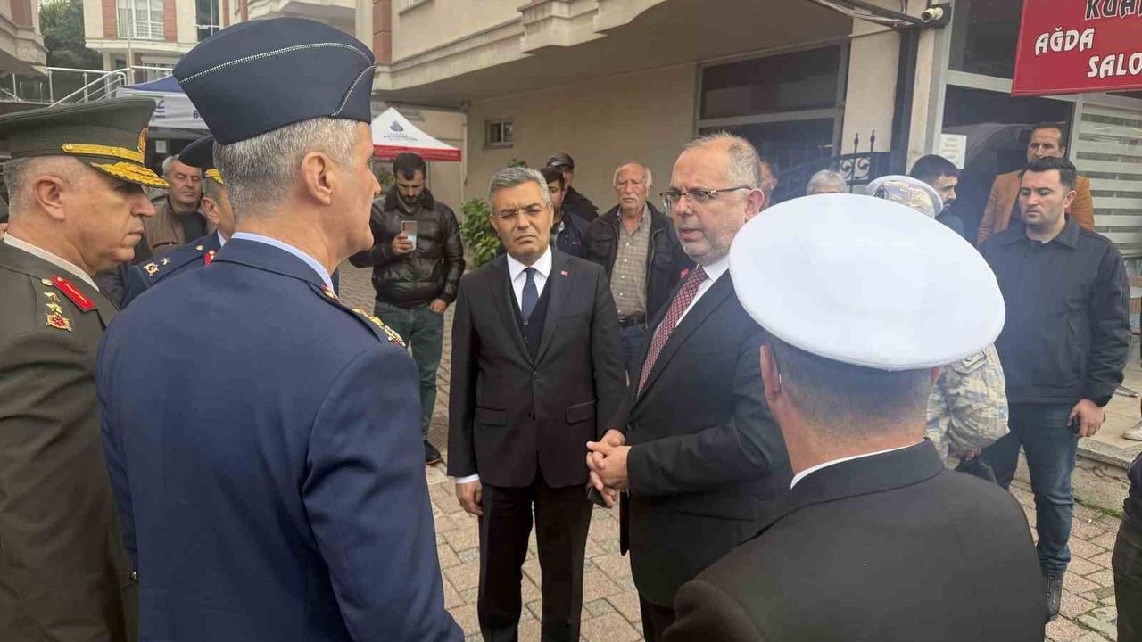 MSÜ Rektörü'nden Şehit Ailesine Taziye Ziyareti