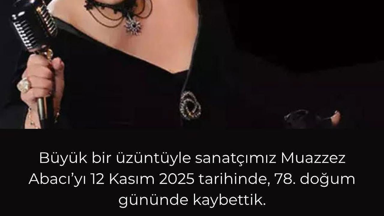 Muazzez Abacı'nın Hayatını Kaybetmesi