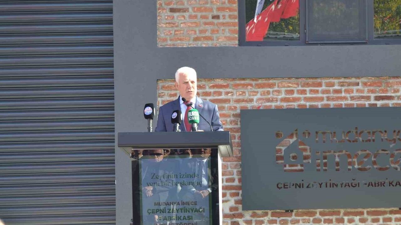 Mudanya'da İmece Zeytinyağı Fabrikası Faaliyete Geçti