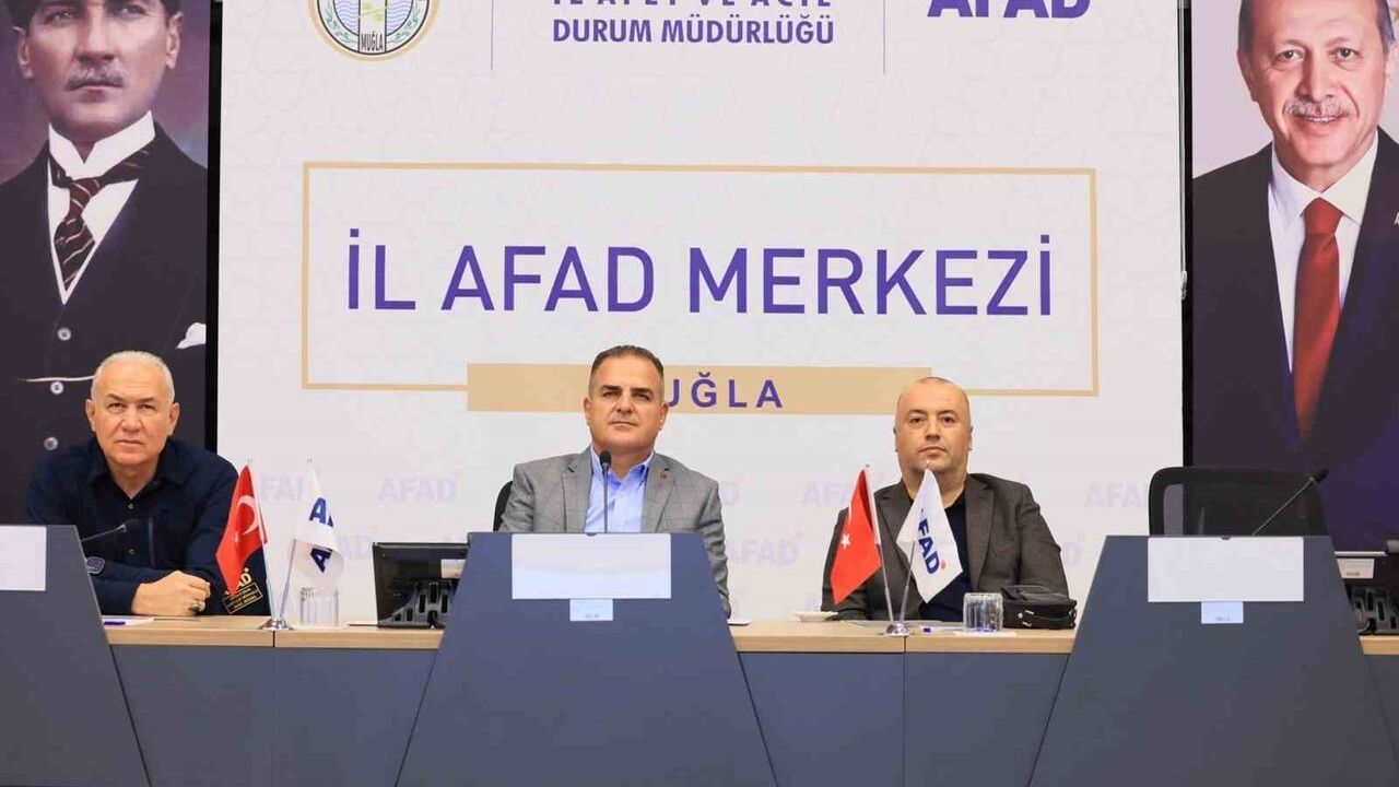 Muğla'da AFAD Koordinasyon Toplantısı Gerçekleşti