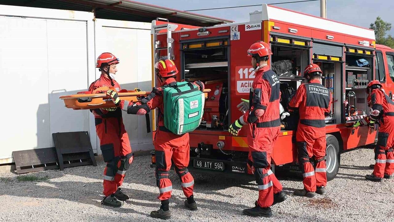 Muğla İtfaiyesi Afetlere Hazırlık İçin Akreditasyon Aldı