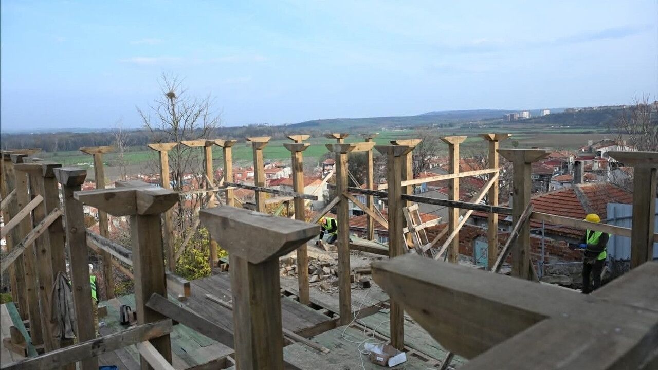 Muradiye Mevlevihanesi Restorasyon Çalışmaları Devam Ediyor