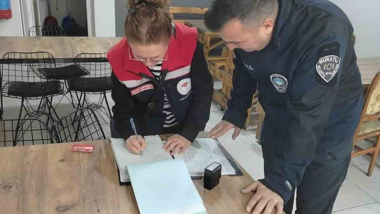 Muratlı'da Gıda Güvenliği İçin Denetimler Artıyor