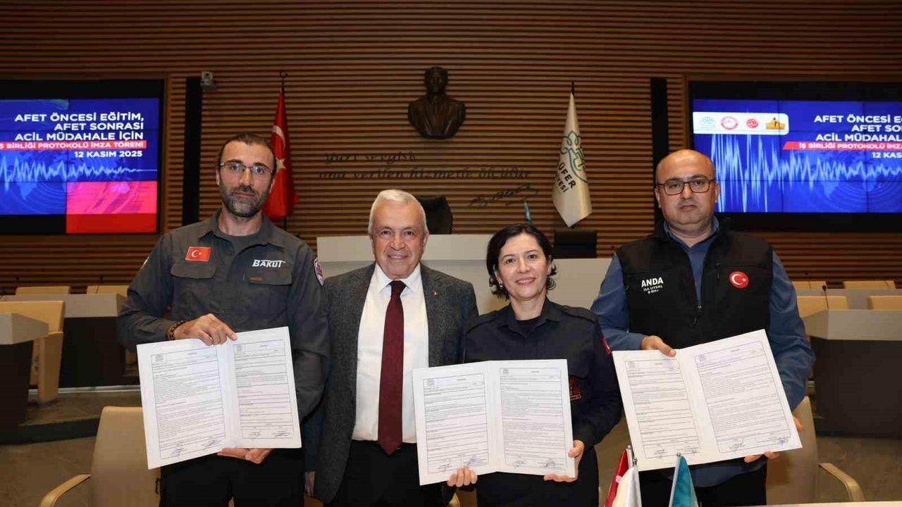 Nilüfer Belediyesi'nde Afetlere Karşı Güç Birliği