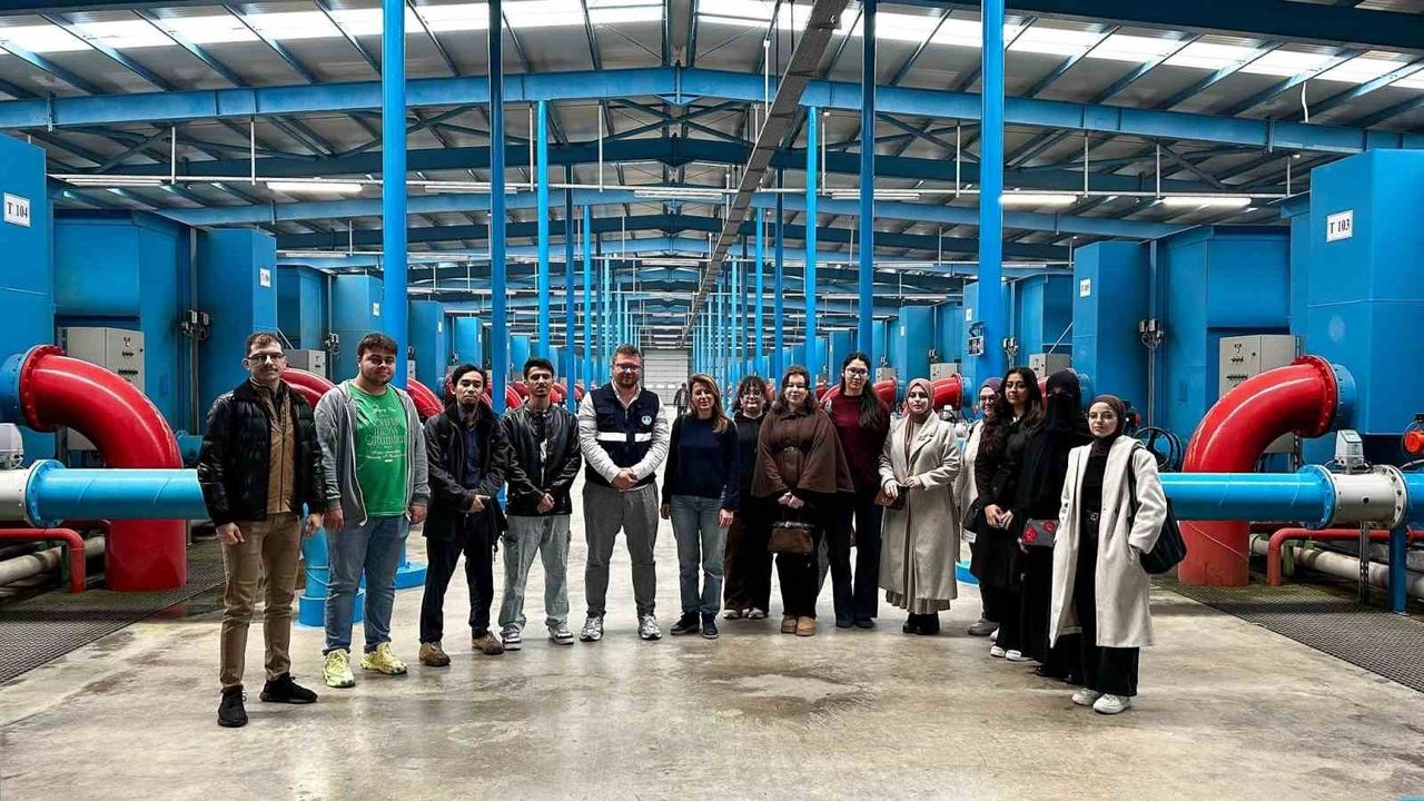 Öğrenciler Arıtma Tesislerini Ziyaret Etti