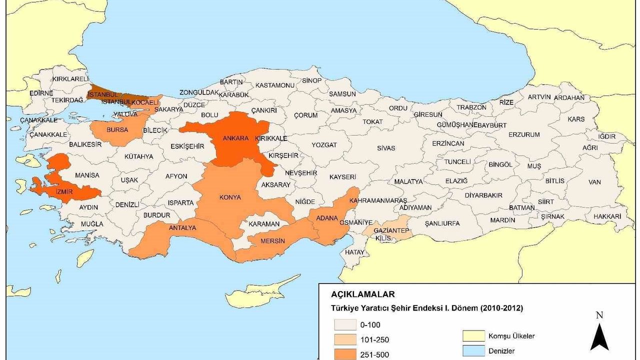 OMÜ Araştırmacılarından Yeni Türkiye Yaratıcı Şehir Endeksi