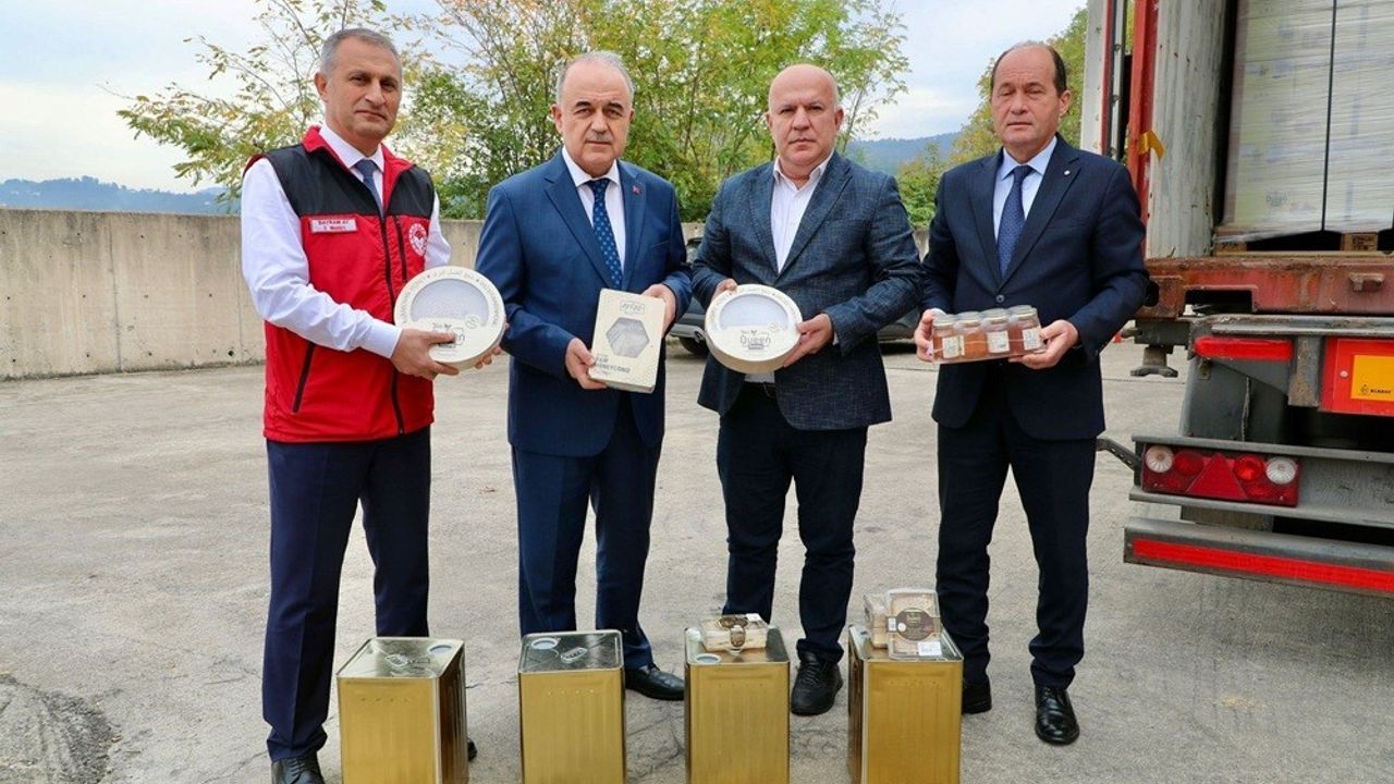 Ordu'dan İngiltere'ye 9 Ton Bal İhracatı Gerçekleştirildi