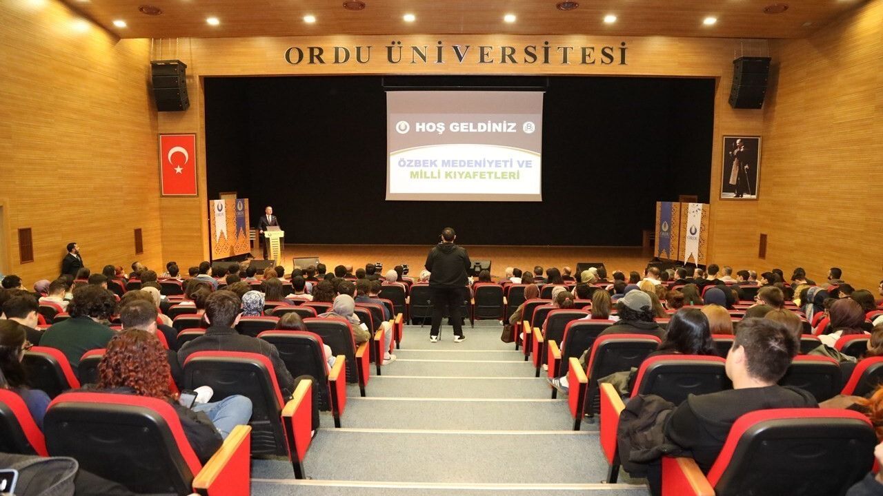 Ordu Üniversitesi'nde Özbek Medeniyeti ve İlişkiler Vurgusu