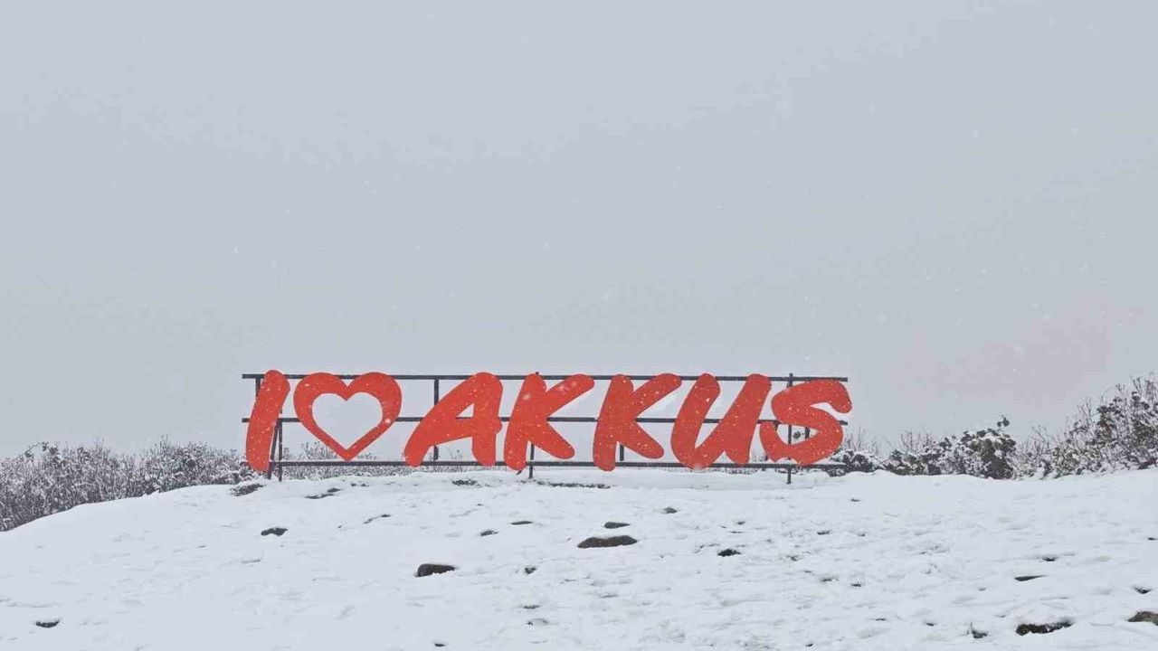 Ordu Yükseklerinde İlk Kar Yağışı