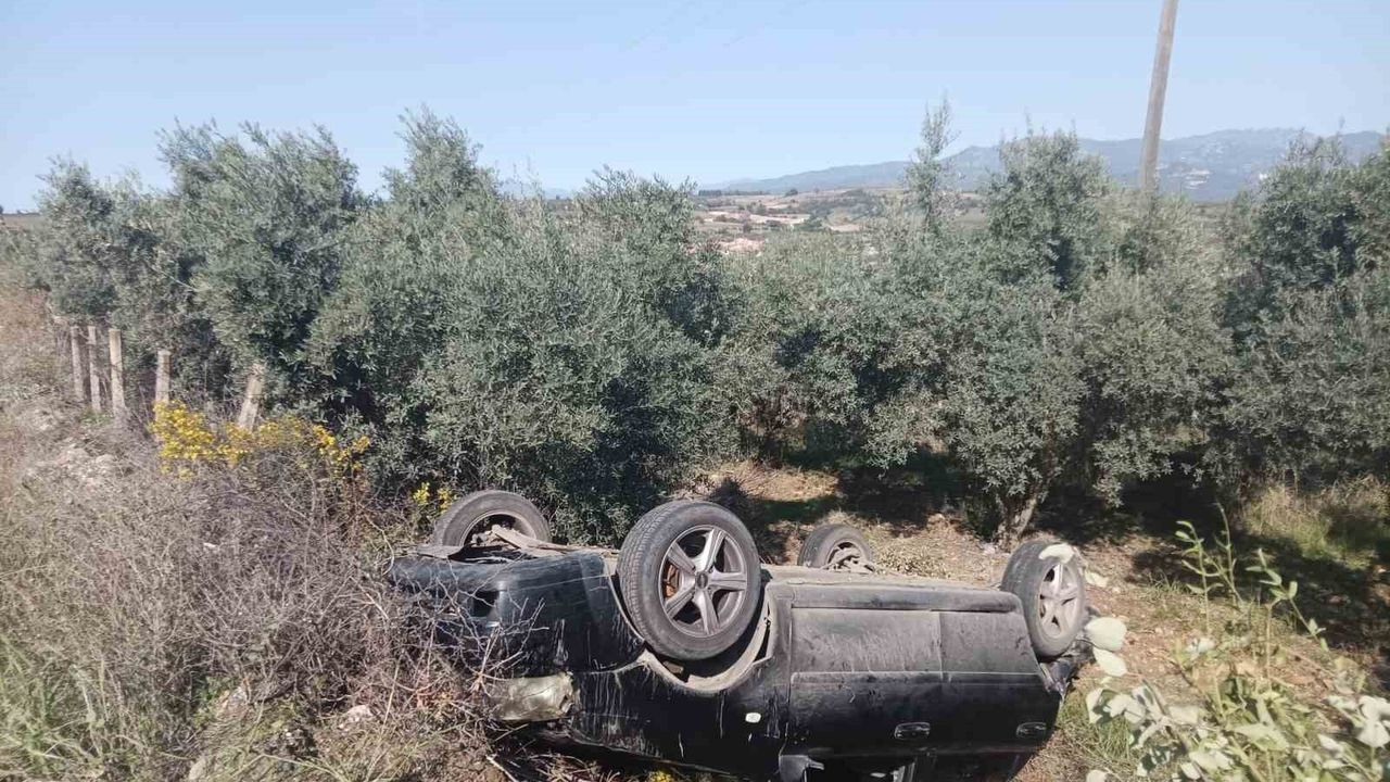 Osmaniye'de Otomobilin Şarampole Yuvarlanması: Anne ve Çocuk Yaralı