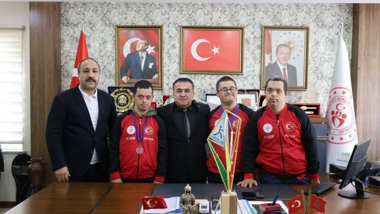 Özel Sporcular Basketbol Milli Takımı Bilecik’i Ziyaret Etti