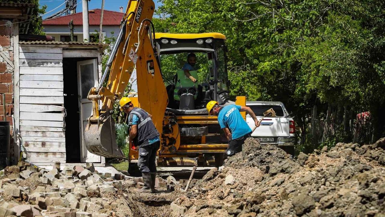 Pamukova Mekece İçme Suyu Hattı Yenilendi