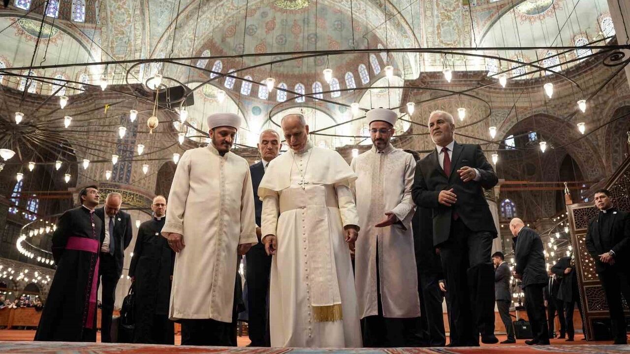 Papa 14. Leo'nun Sultanahmet Camii Ziyareti