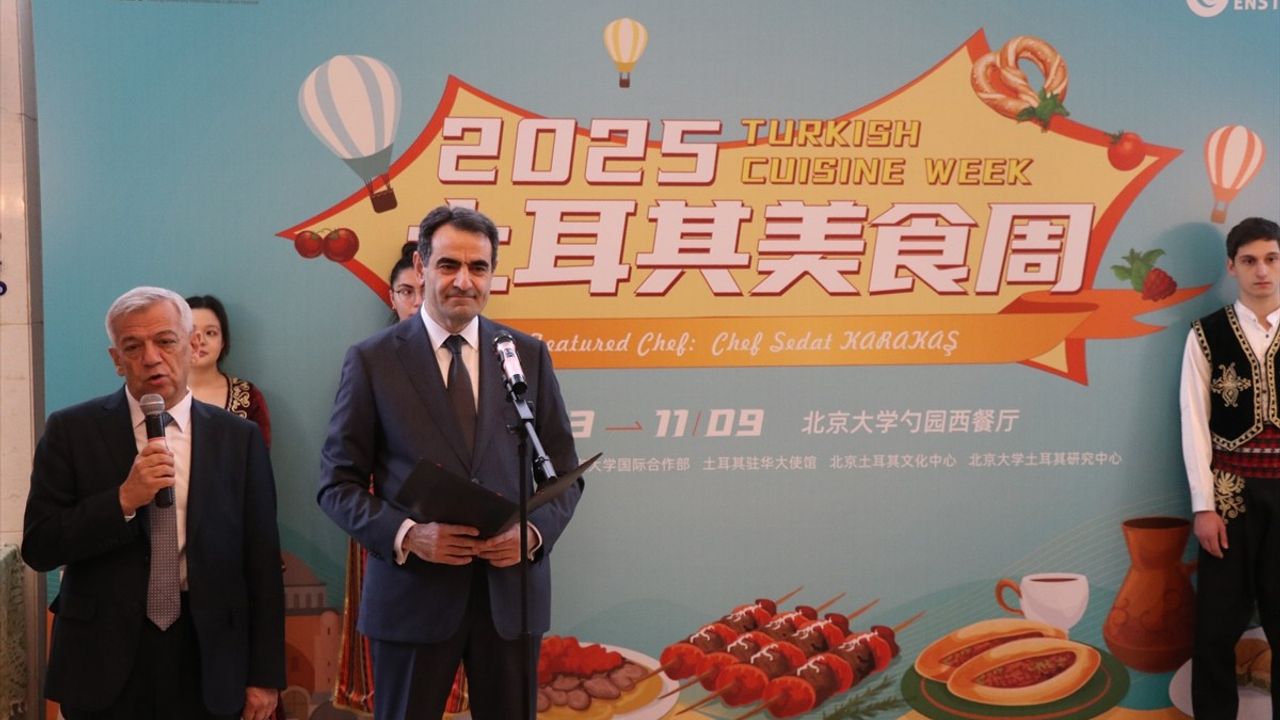 Pekin Üniversitesi'nde Türk Mutfağı Haftası Açılışı