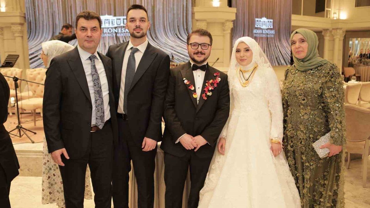 Prof. Dr. Ali Fuat Atmaca’nın Mutlu Günü: Oğlu Yusuf Cihan'ın Düğünü