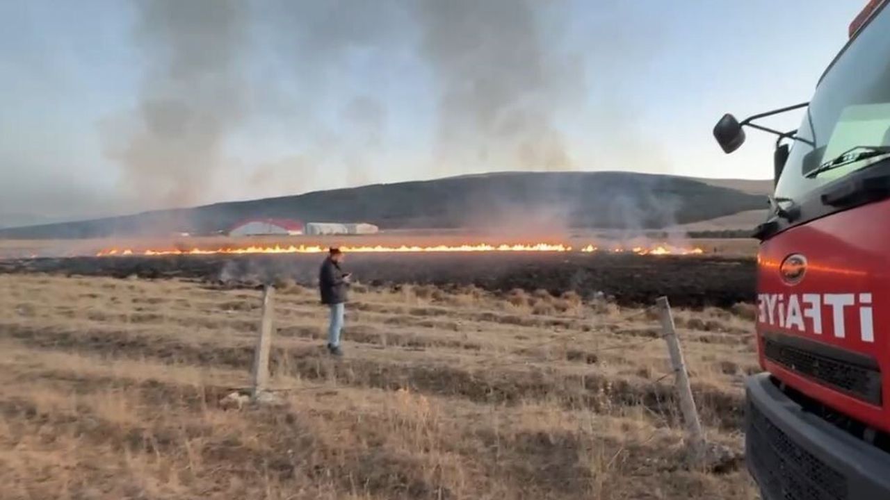 Putka Gölü'nde Yangın Paniği