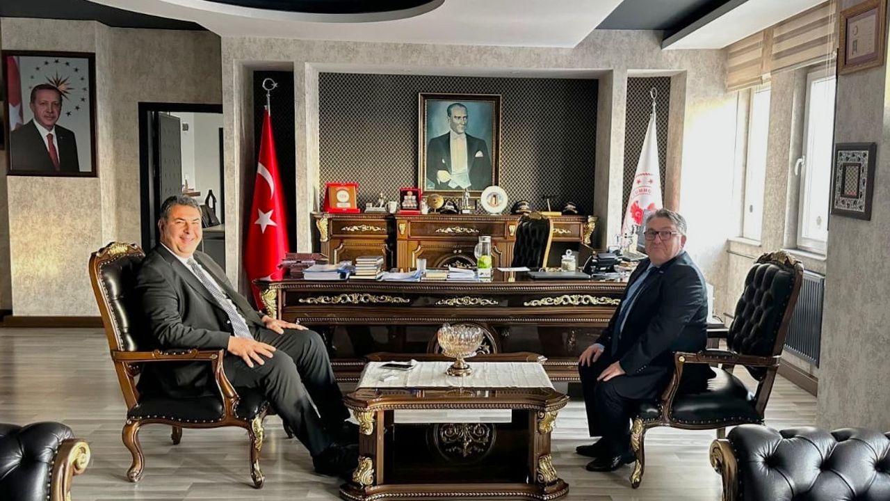 Rektör Özölçer, Kaymakam Yılmaz’ı Ziyaret Etti