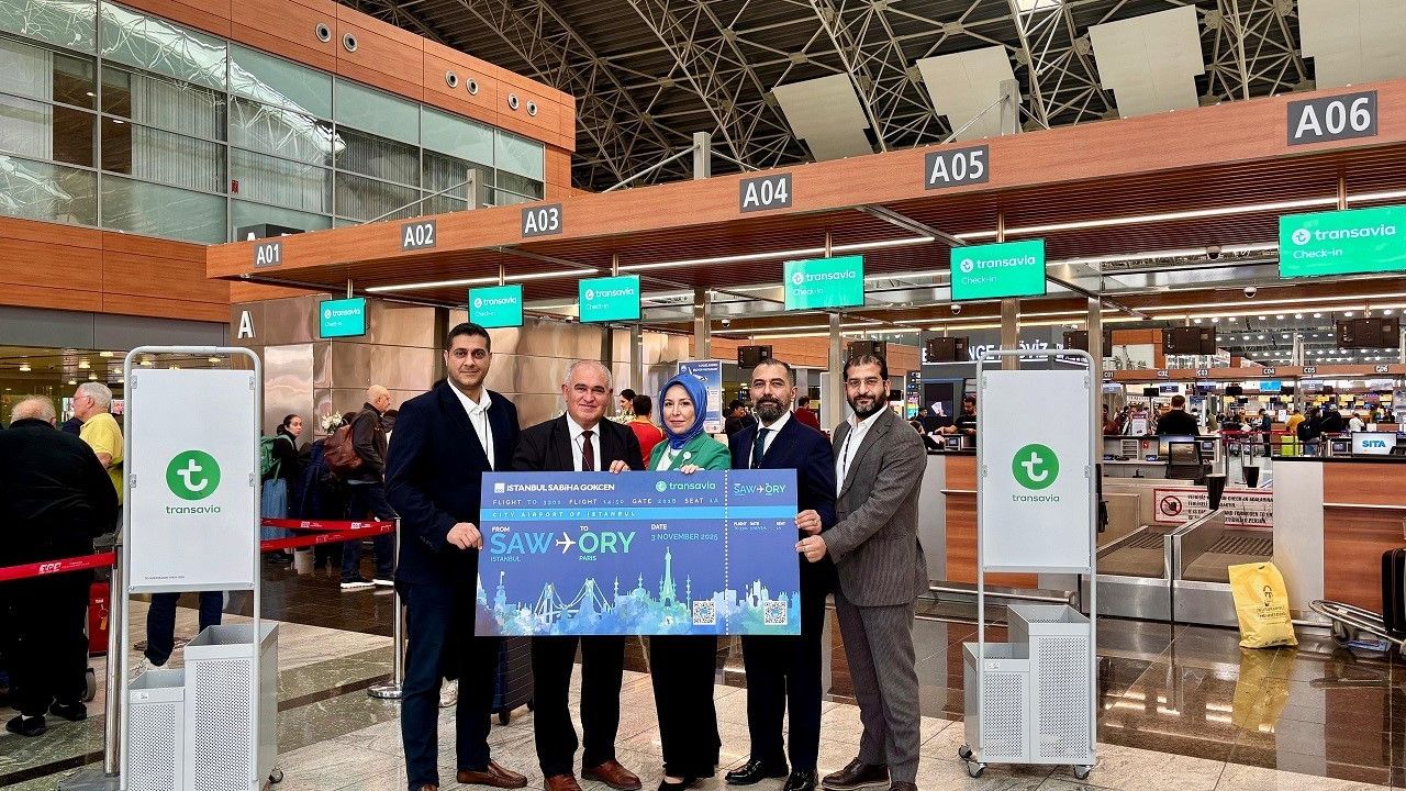 Sabiha Gökçen ve Transavia France'tan Yeni Uçuş Hattı