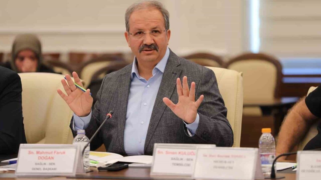 Sağlık-Sen Genel Başkanı Doğan'dan Bütçe Talebi