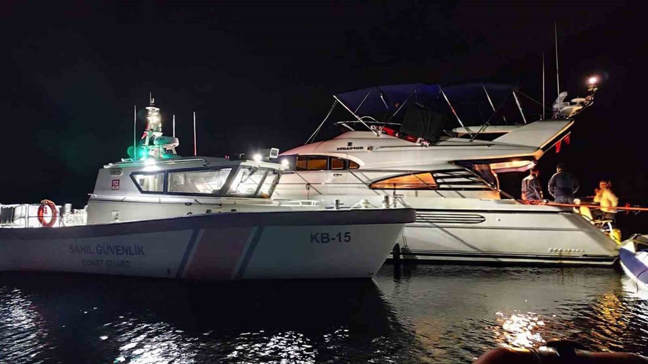 Sahil Güvenlik'ten Lüks Teknelerde Uyuşturucu Operasyonu